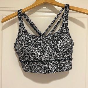 lululemon Energy Long Line Sports Bra size 10